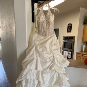 Brides by Demetrios Ivory Wedding Dress